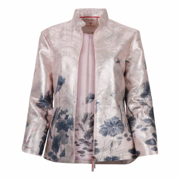 🚫SOLD🚫NWT TED BAKER ORIENT JACQUARD JACKET - Picture 2 of 7